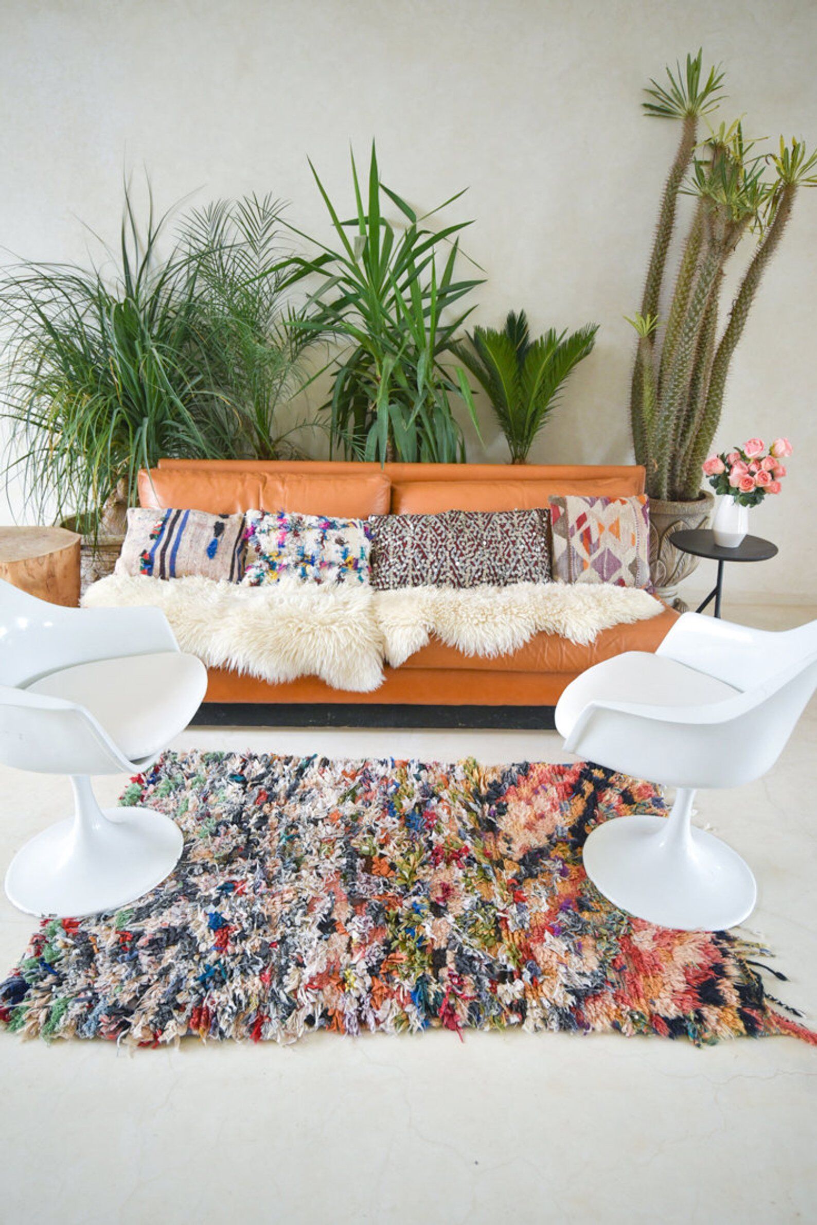 Tapis boucherouite 97x165cm