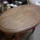 Oval console