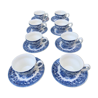 Tonquin English porcelain cups