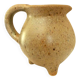 Tripod pitcher in glazed ceramic, signed Périgord pottery, 1950s/1960s
