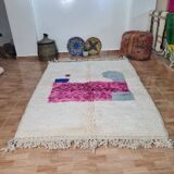Handmade wool Berber rug 250 x 150 cm