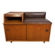 Mid-Century Retro Vintage Teak Telephone Seat / Bench by Chippy Heath 1960