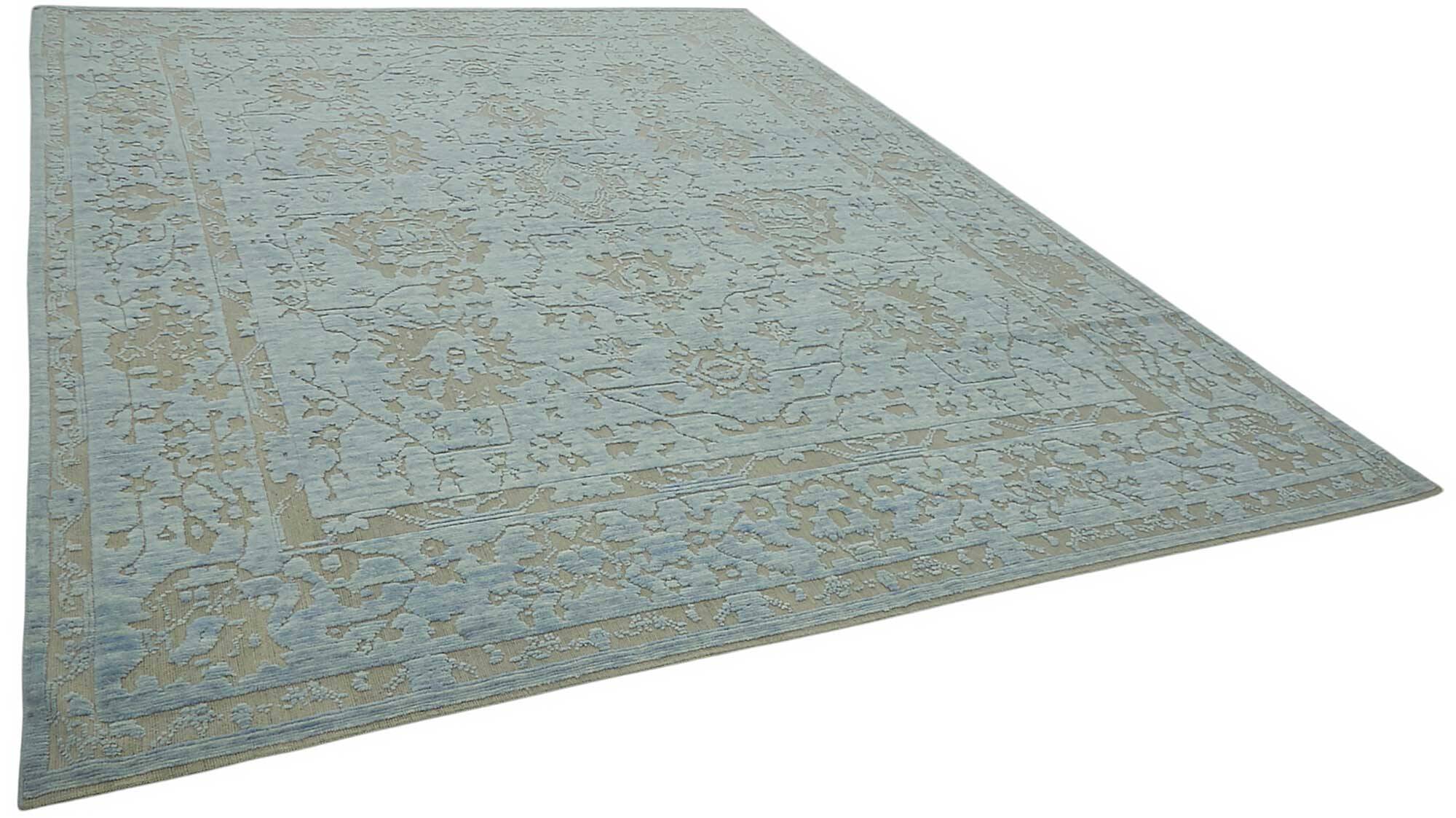 Turkish Handcrafted Loom Oushak Rug 281 cm x 382 cm