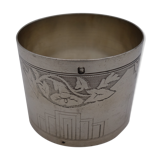 Rond de serviette en argent
