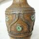 Rustic Ceramic Jug: 1970s West German Pottery Vase, Boho Decor