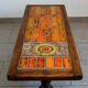 Table basse céramique années 70