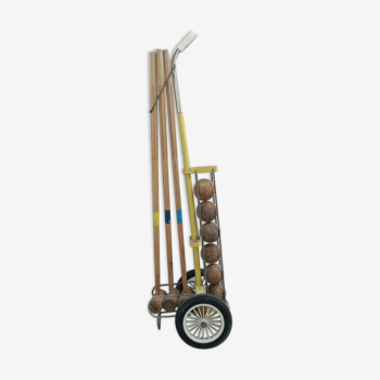 Chariot jeu de croquet Manufacture Saint Etienne