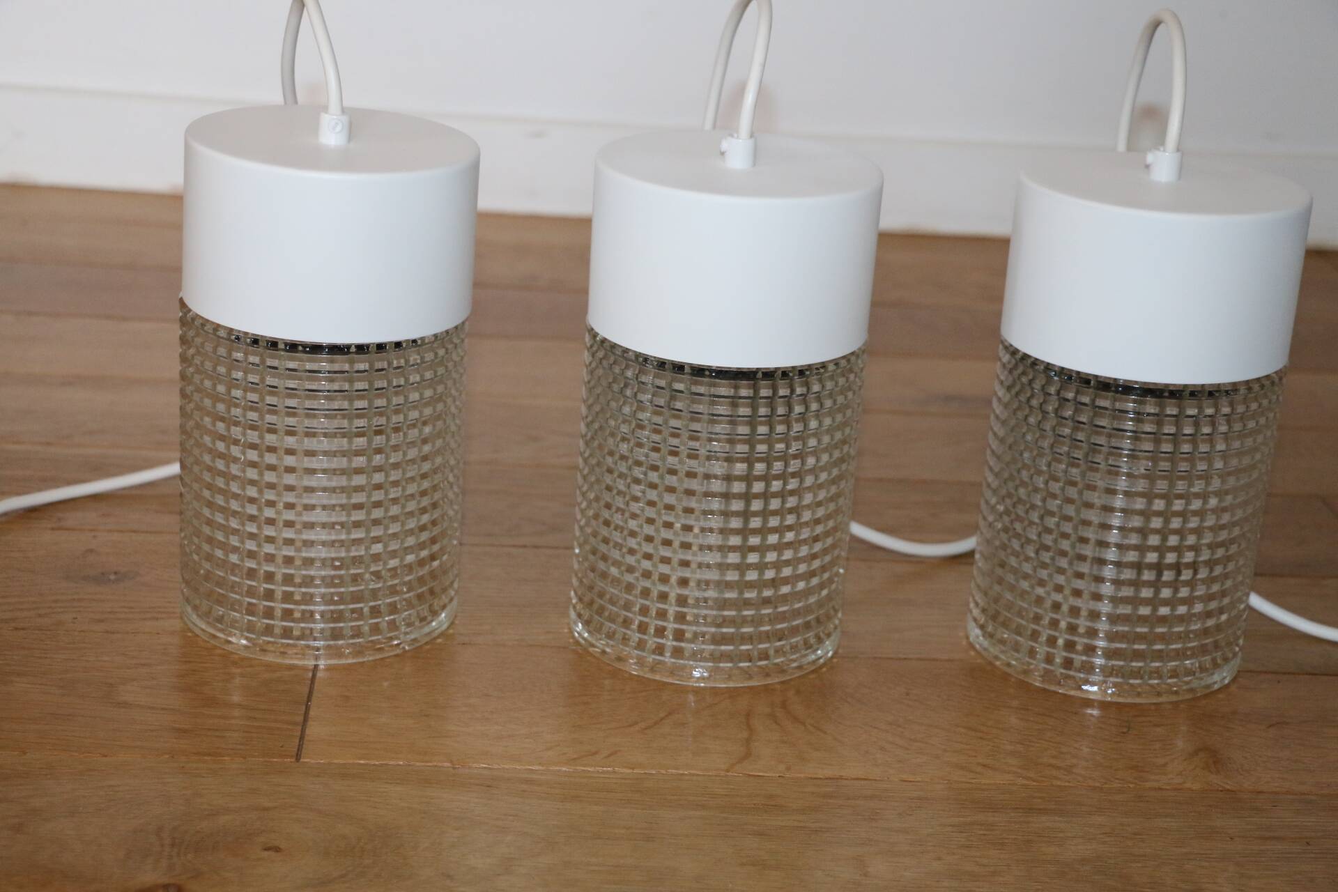 3 Philips portable lamps / pendant lights 1960