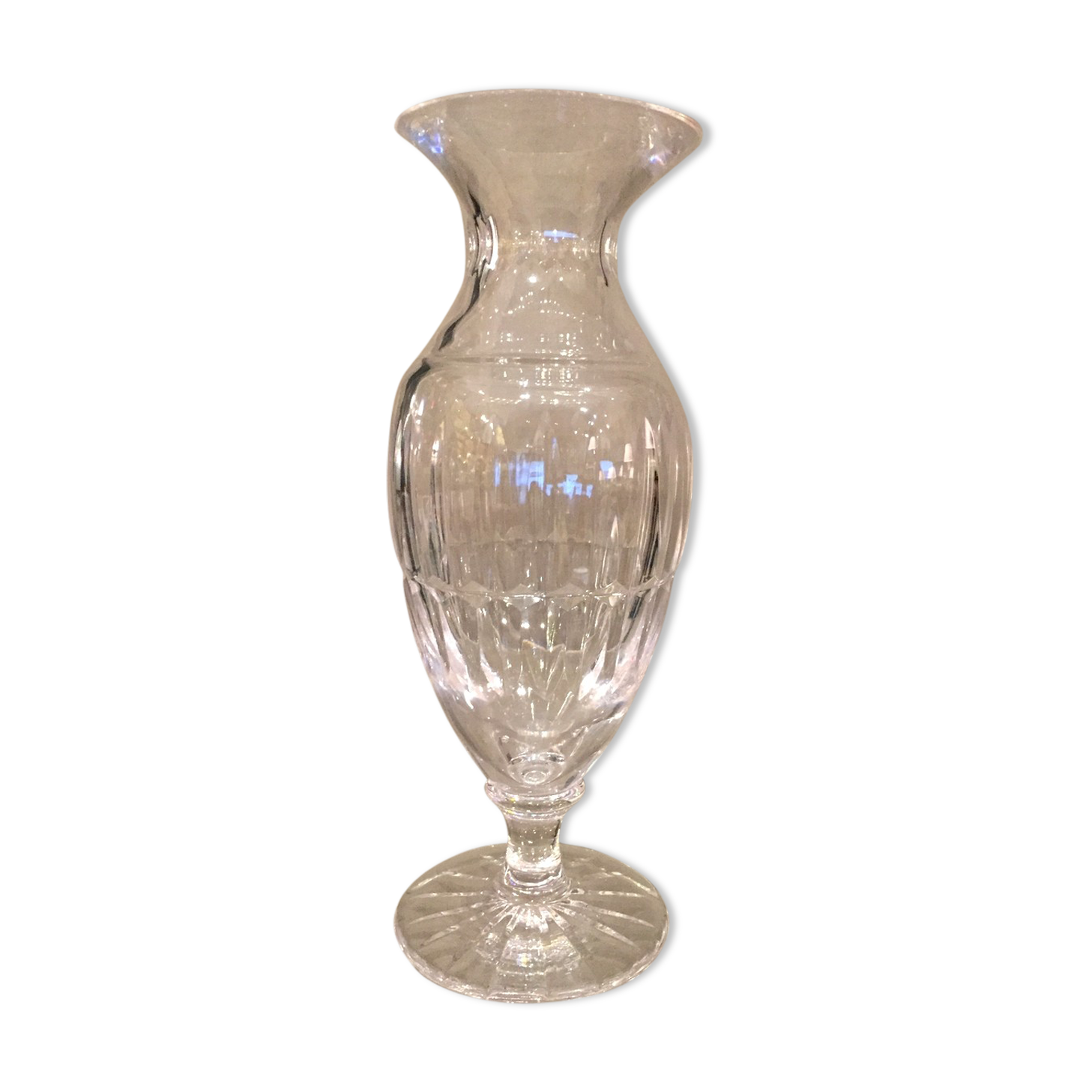 Crystal soliflore vase