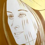 Original lithograph poster by Alex Katz, Galerie Roger d'Amécourt / FIAC, 1977