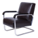 Bauhaus Armchair in Chrome and Leather from Hynek Gottwald, Czech, 1930s