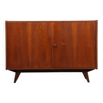 Commode vintage en chêne foncé par Jiri Jiroutek, modèle U-450, 1960