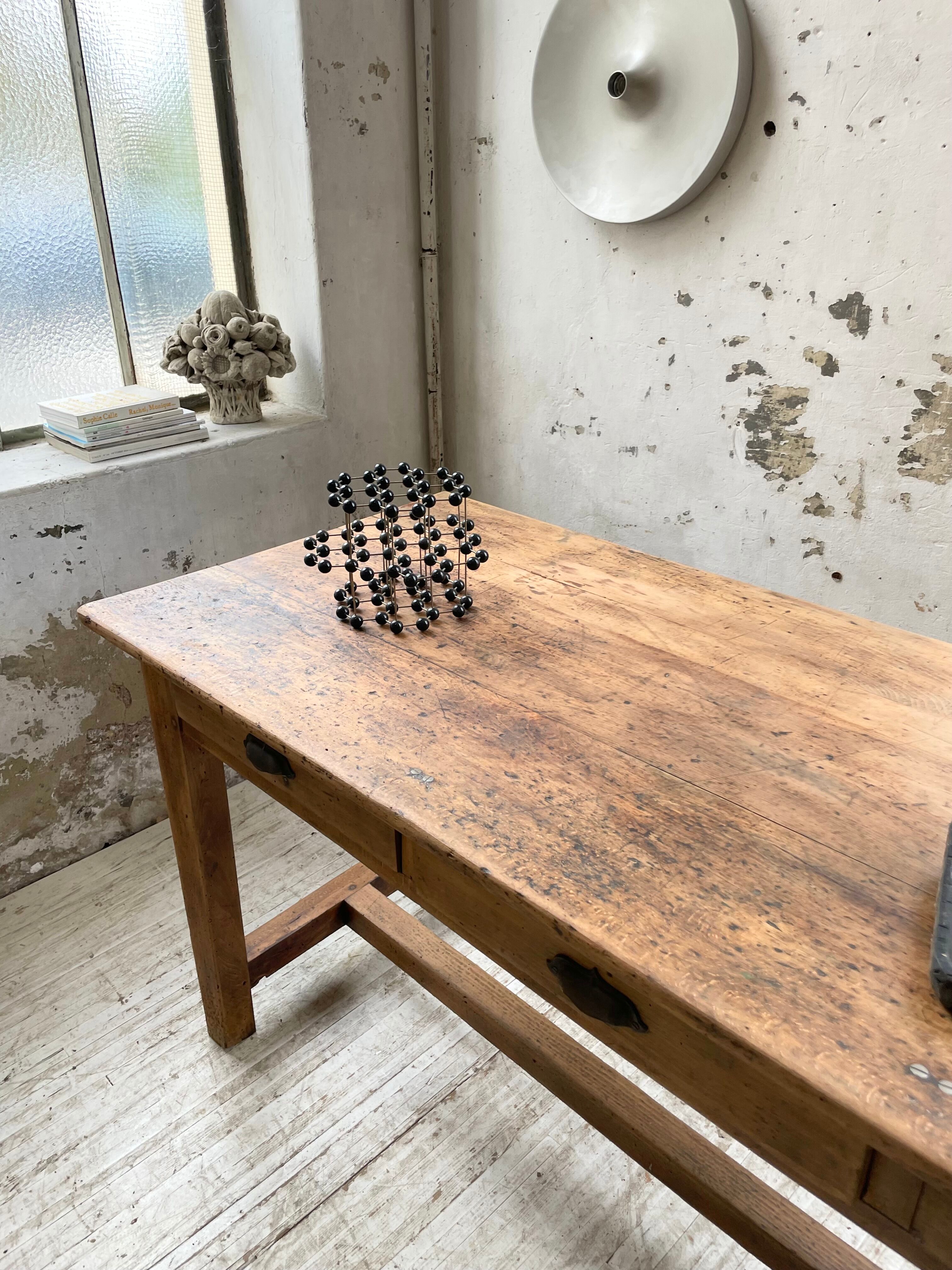 Oak island farmhouse table 2m