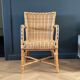 Fauteuil chaise enfant en rotin - Ref 1326