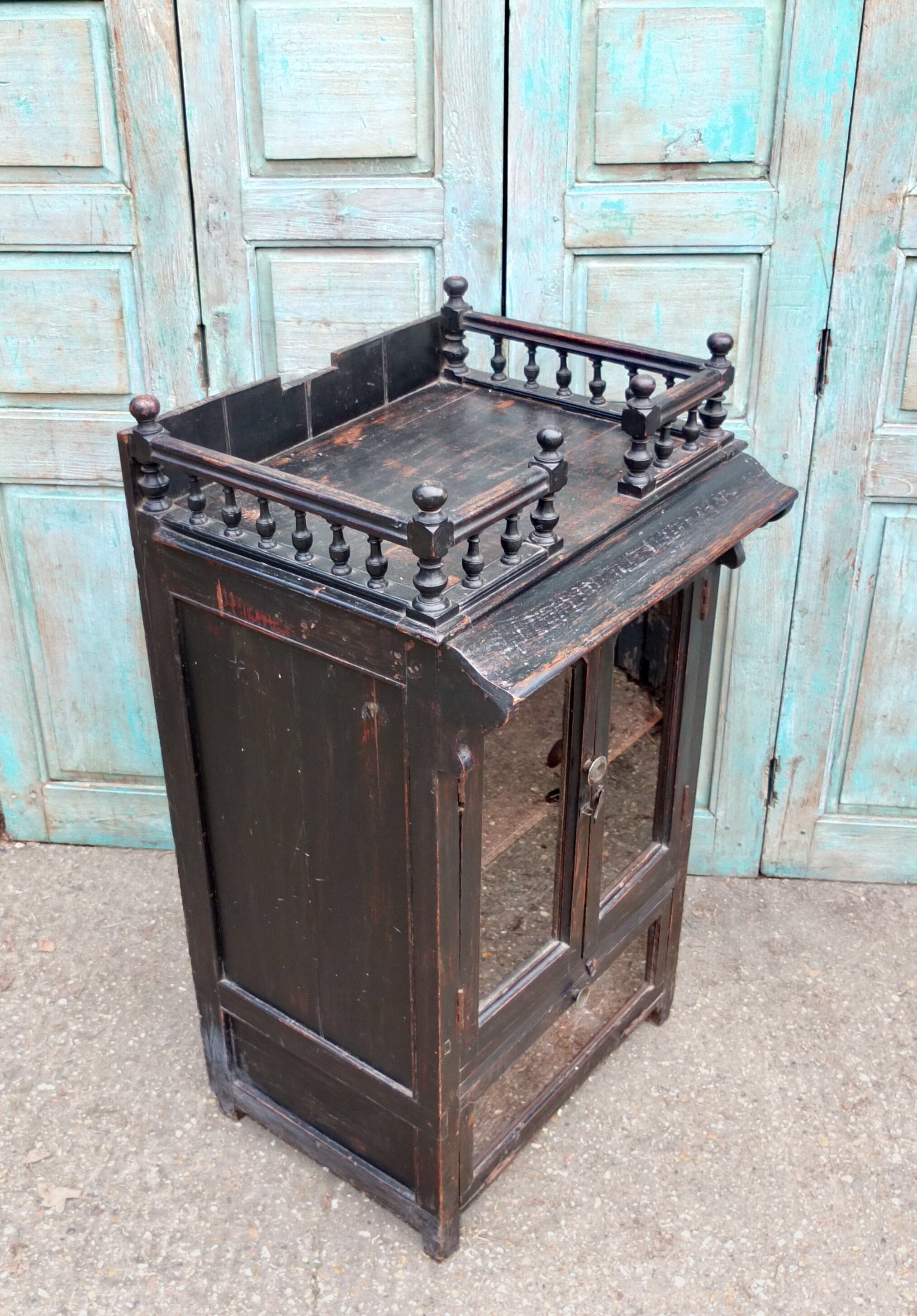 Antique Indian Wooden Cupboard