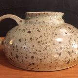 Pyrite stoneware pitcher circa 1960