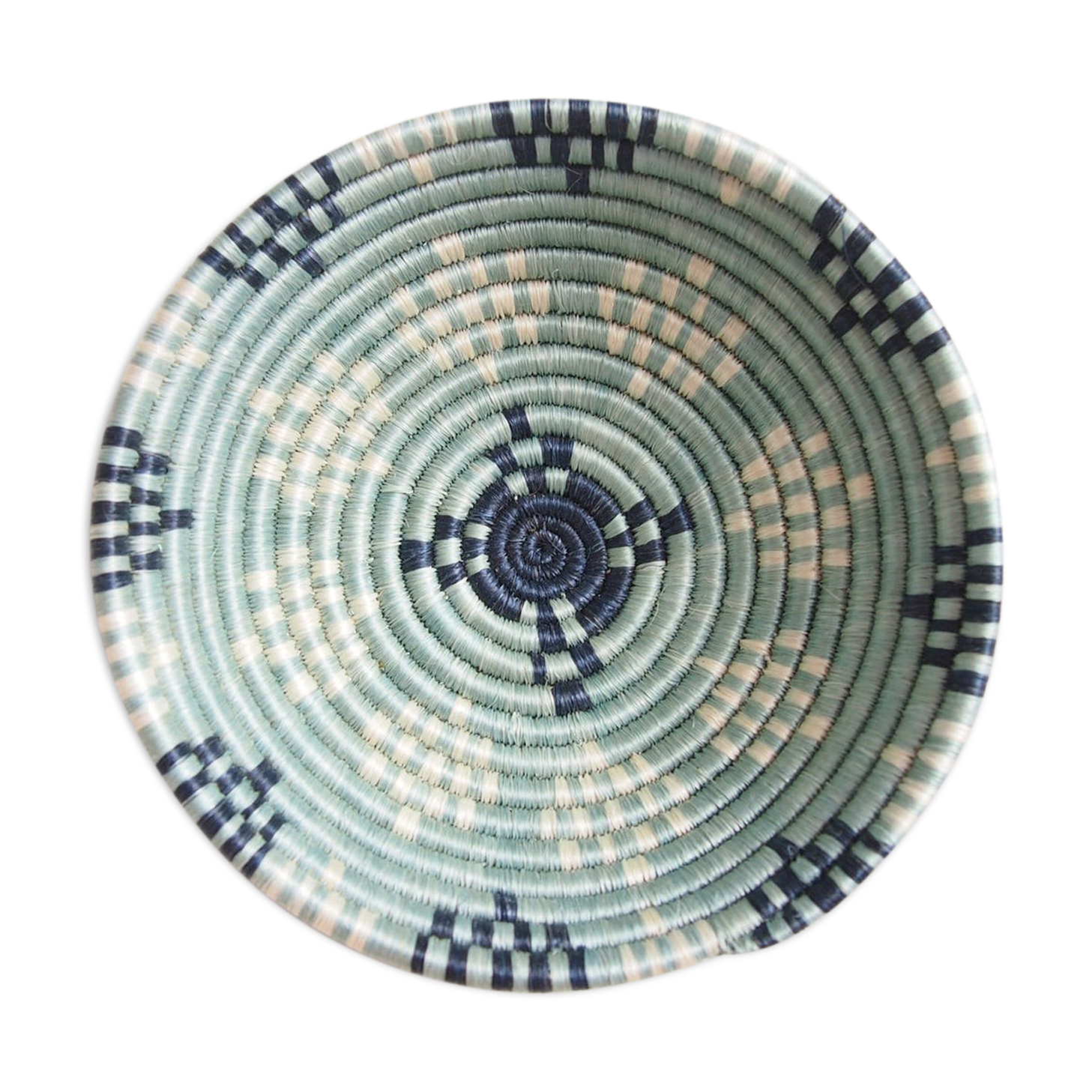 African mural basket