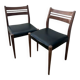 Lot de 2 chaises vintage