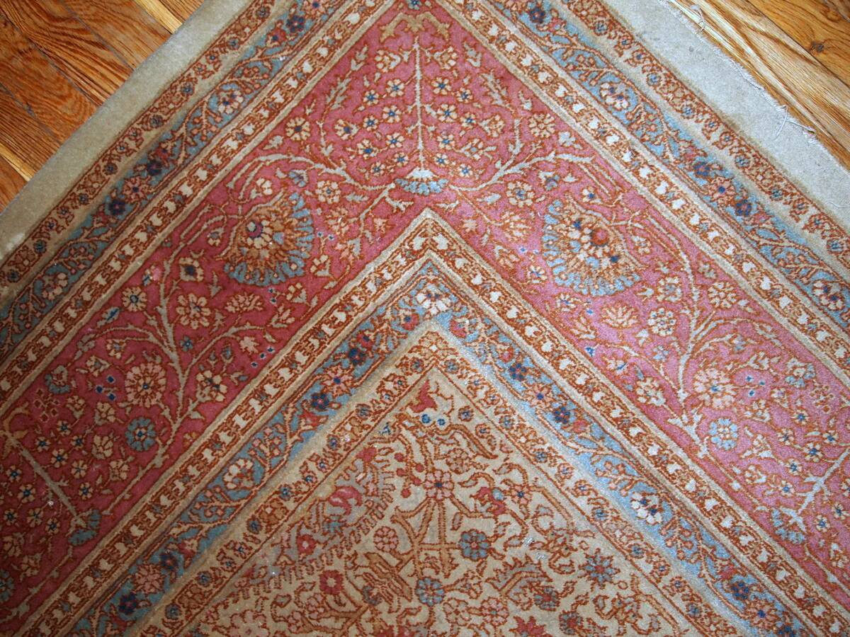 Handmade antique Turkish Sivas rug 9.10' x 13.3' (302cm x 405cm) 1900s - 1B766