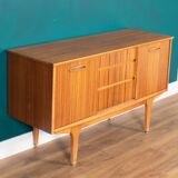 Retro Walnut 1960s Jentique Short Sideboard
