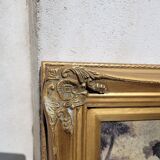 Golden frame