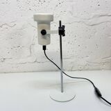 Lampe de bureau blanche, années 1970