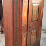 Armoire une porte décoration peinture signée JC Pigget