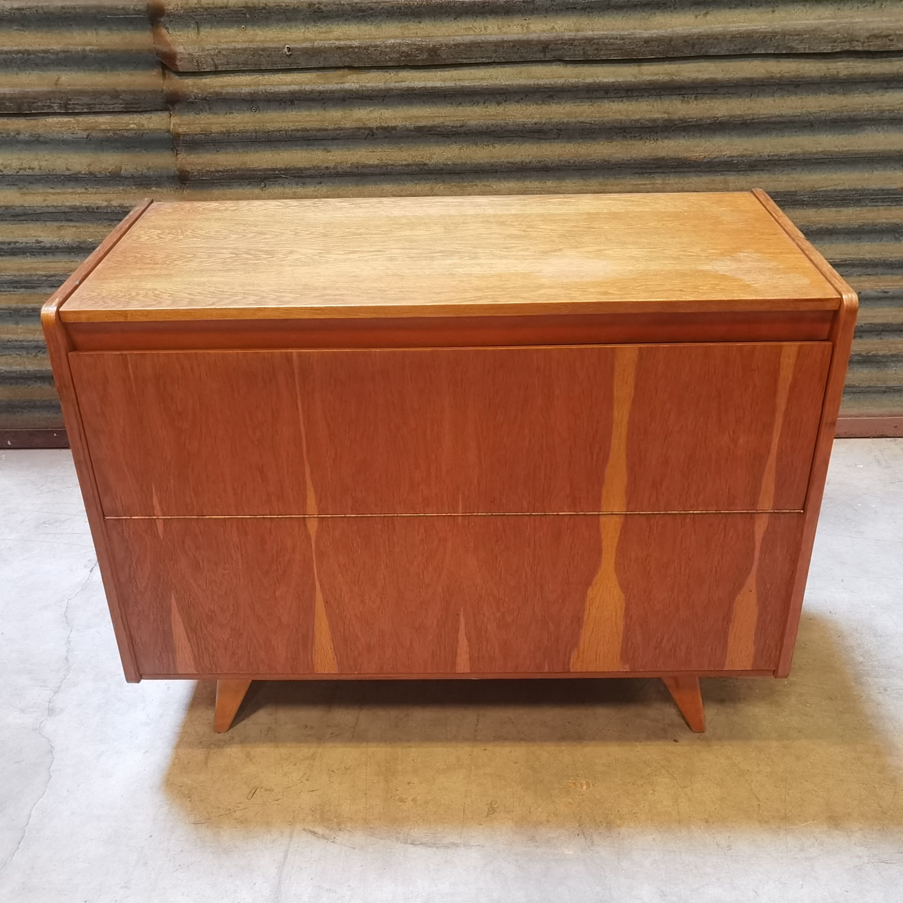 Storage chest or mini bar U459 by Jiri Jiroutek for Interier Praha 1960