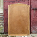 Old mirror white patinated fireplace top