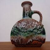 West German Glazed Ceramic Vase 603/25 from Dümler & Breiden, 1970s