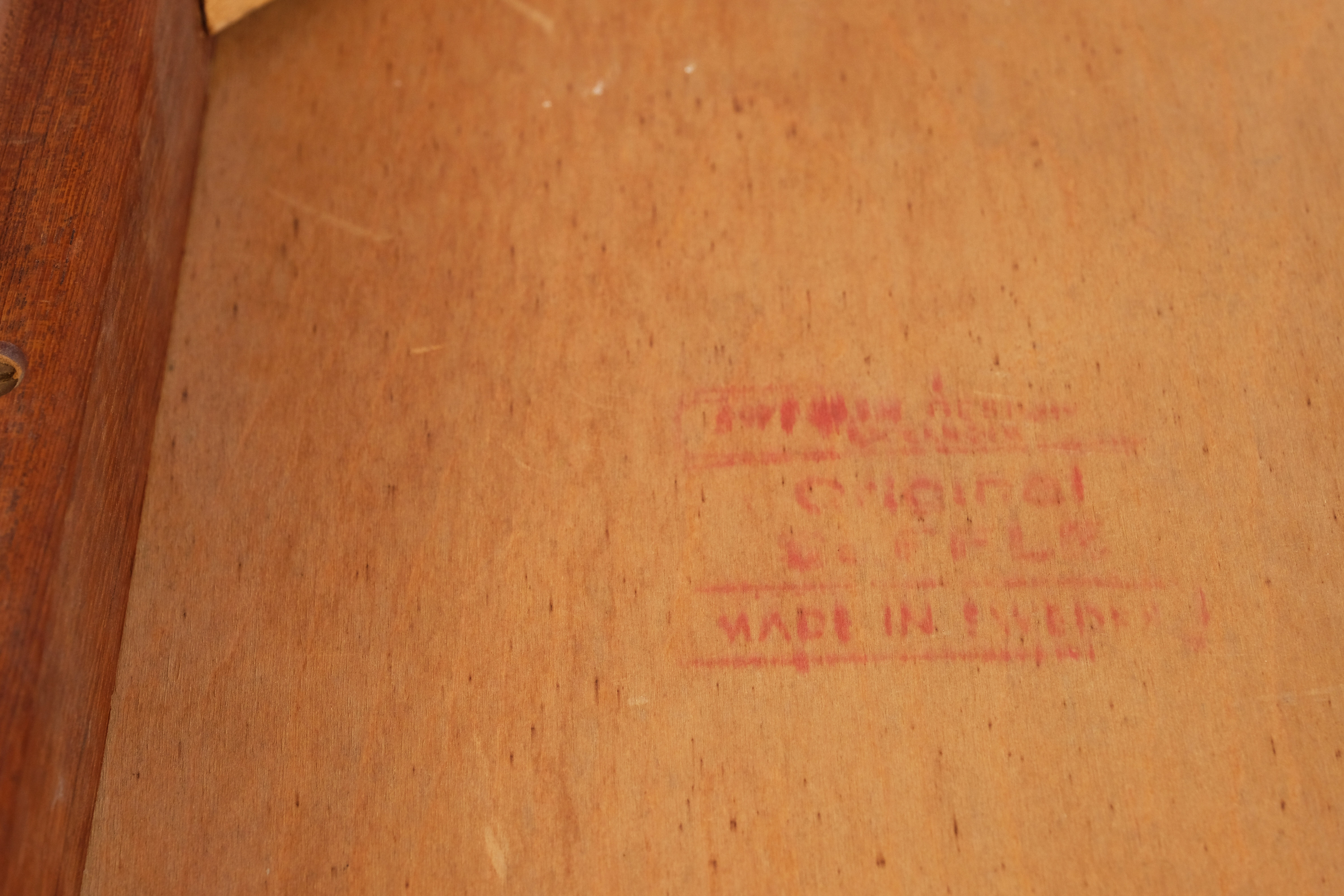 2 chaises teck 1960’s made in Sweden