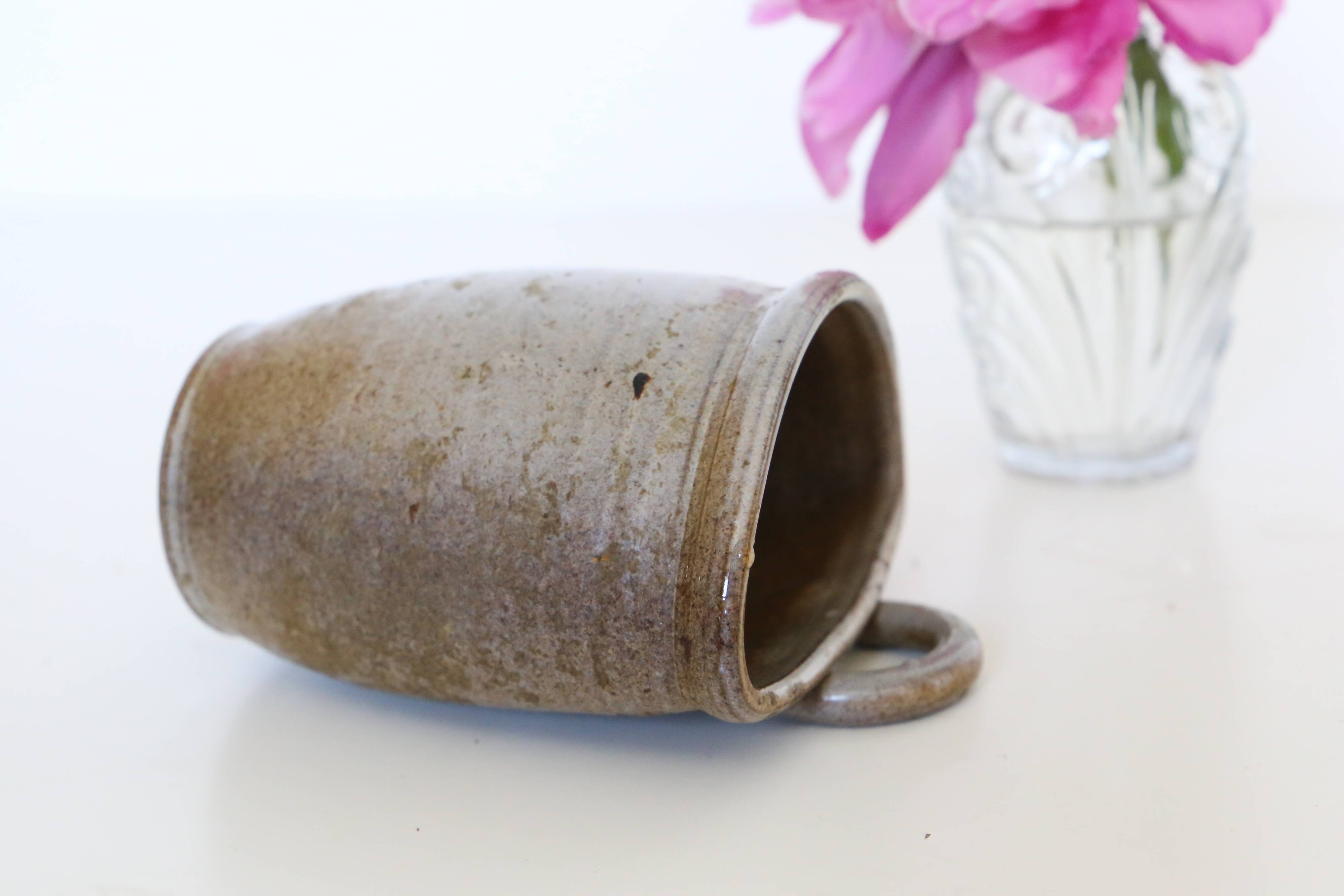 Wall pottery vase, vintage