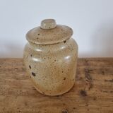 Pyrity sandstone pot with lid