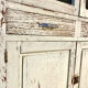 Buffet, dresser, pantry in patinated wood
