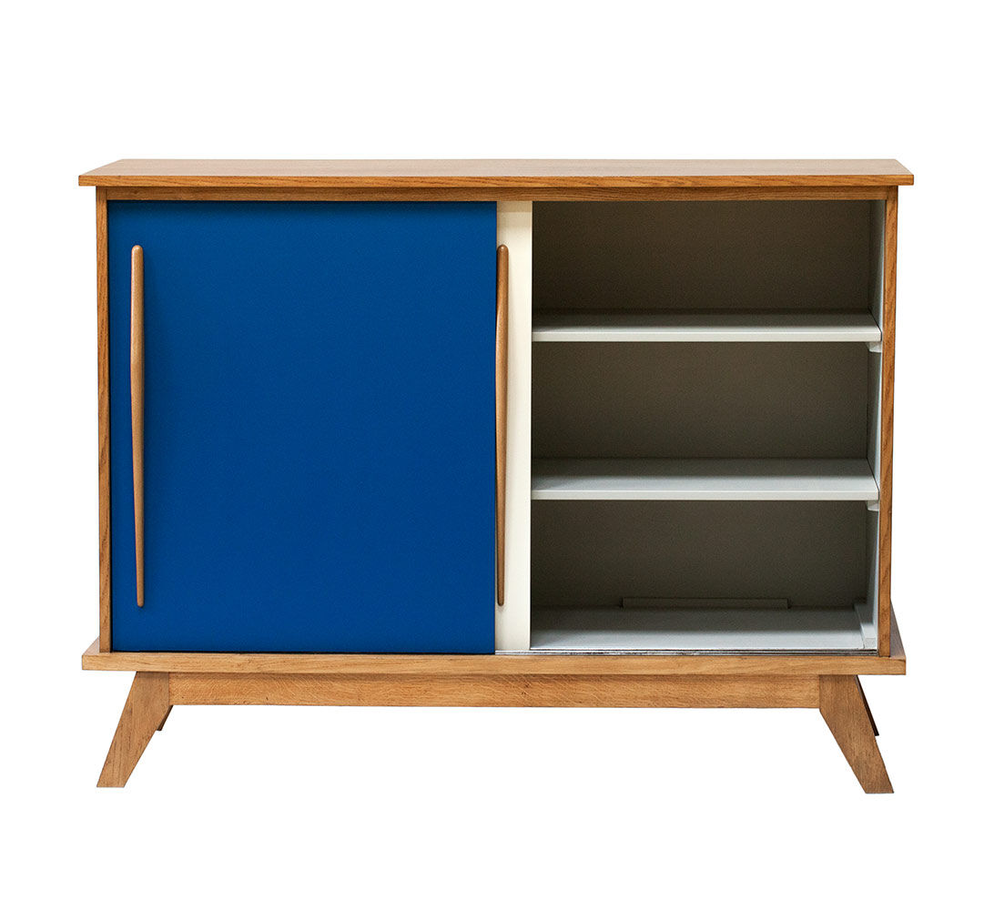 Vintage 50s oak sideboard