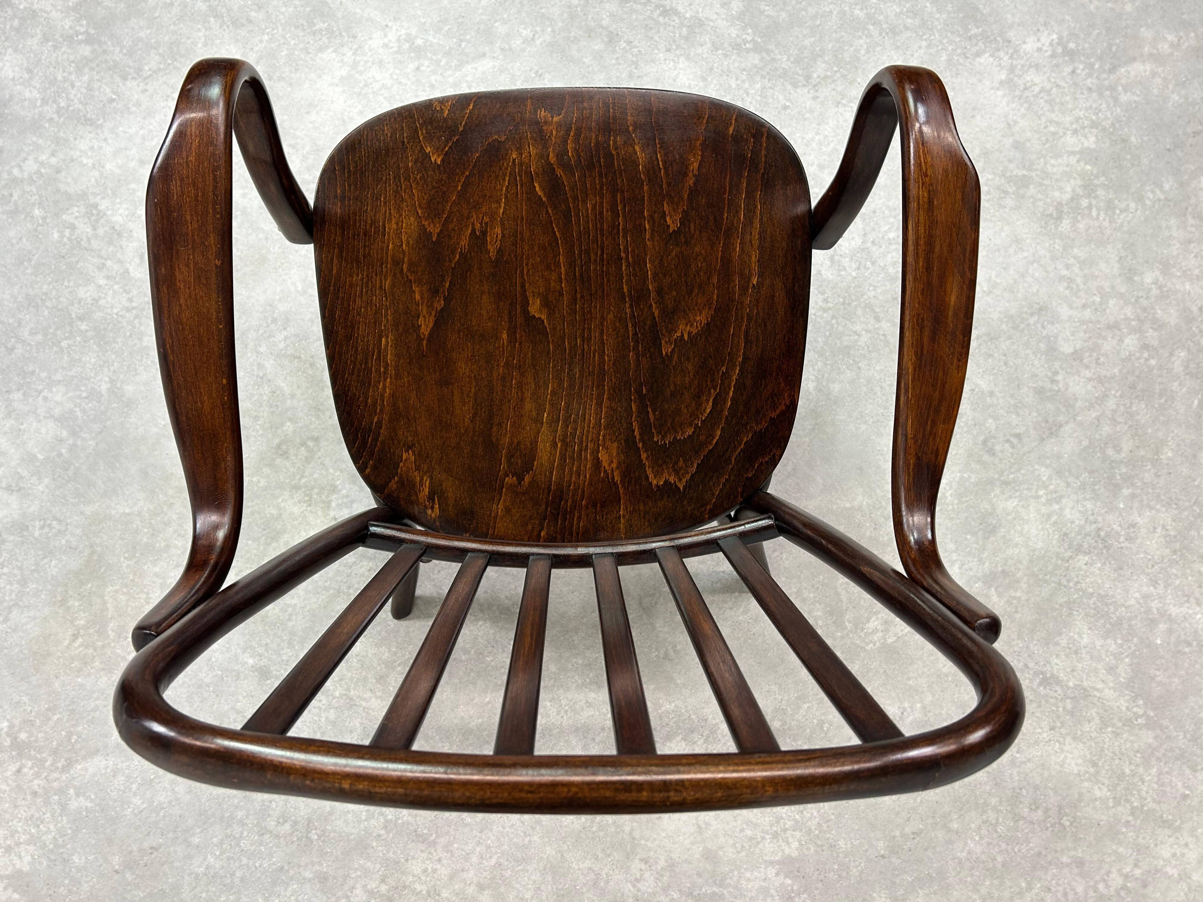 Art Deco armchairs A752F by Jozef Frank for Thonet