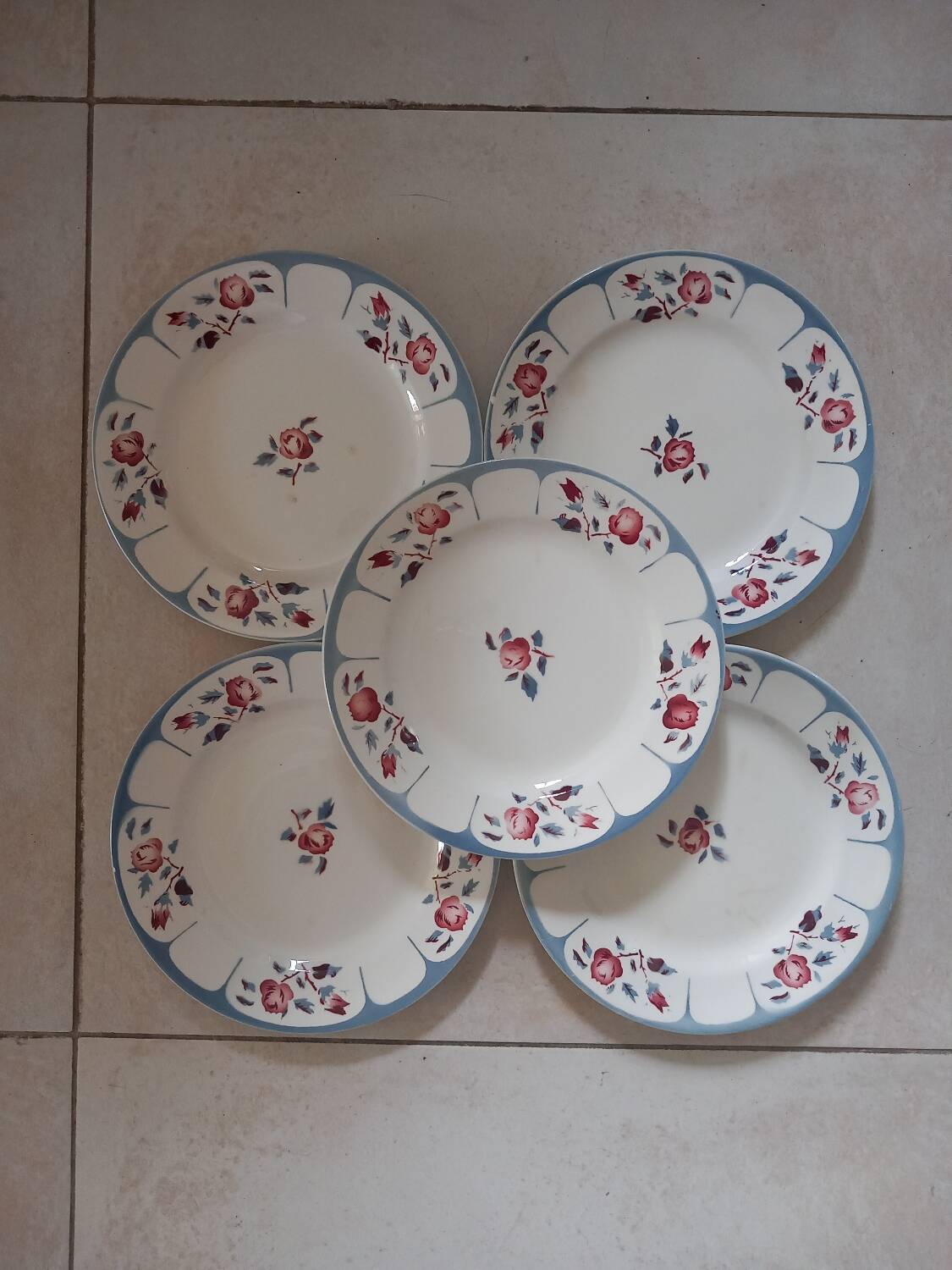 Digoin Sarreguemines plates