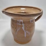 Stoneware pitcher