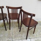 4 vintage bistro chairs