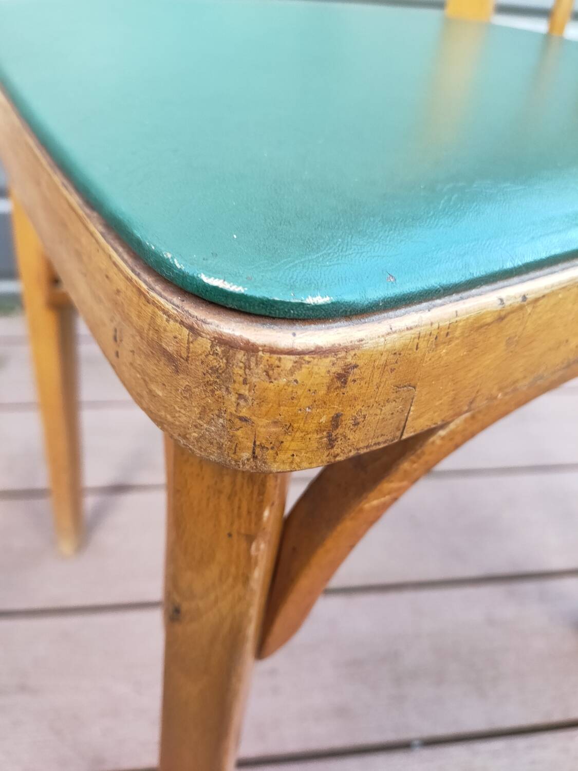 Pair of Baumann bistro chairs n°153