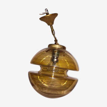 Suspension boule de verre