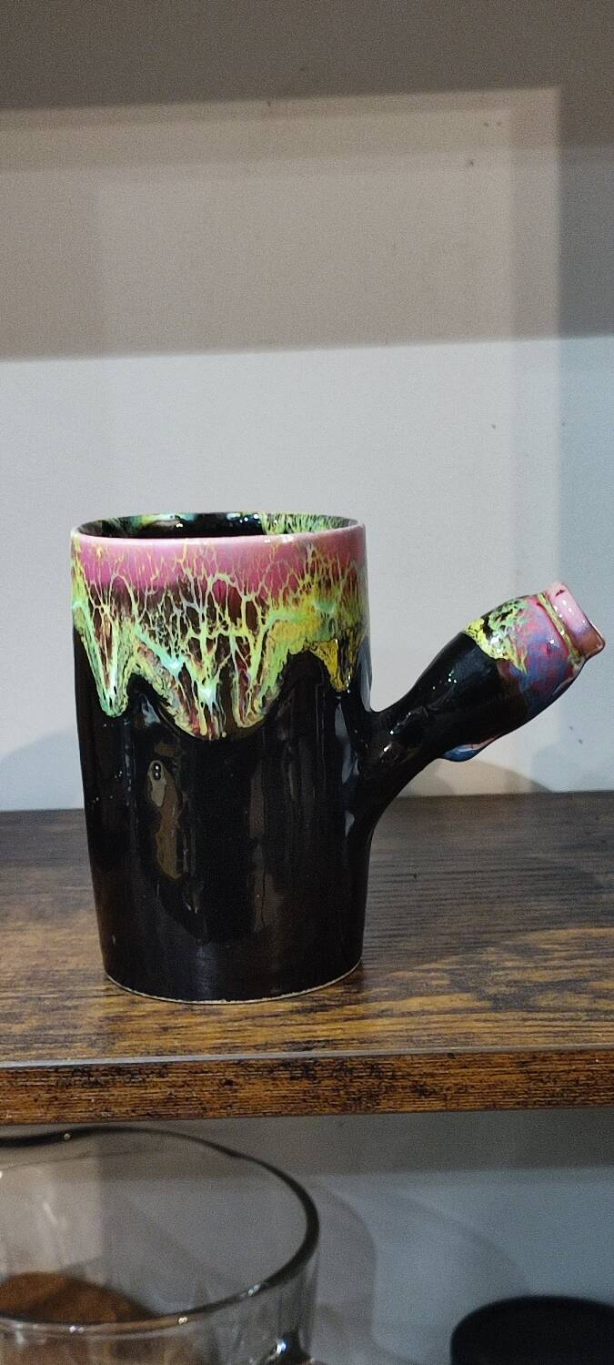 Mazagran flamed ceramic Vallauris