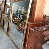 Mirror mirror mirror golden wood bistro style -1m68x1m15