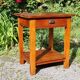 Workshop or trade table in antique wood