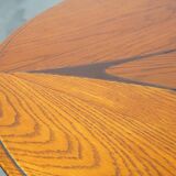 Oval Schuitema coffee table from the Jugendstil/Art Nouveau design series