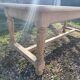 Farmhouse table with extensions