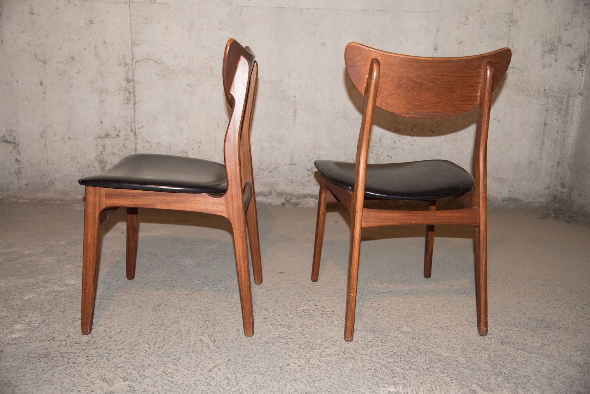 Series of 5 HP Hansen chairs for Mobelindustri