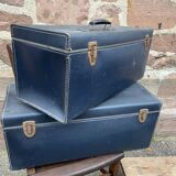 Set of 2 vintage luggage 50s