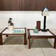 Brutalist Farmer Side Tables  by Gerd Lange for Bofinger, Germany 1960s