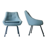 Paire de fauteuils 1960
